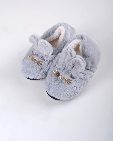 Women's Furry Bunny Faux Sherpa Slippers style 13