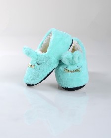 Women's Furry Bunny Faux Sherpa Slippers style 3