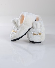 Women's Furry Bunny Faux Sherpa Slippers style 6