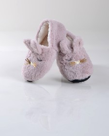 Women's Furry Bunny Faux Sherpa Slippers style 7