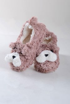 Women's Furry Dog Faux Sherpa Slippers style 2