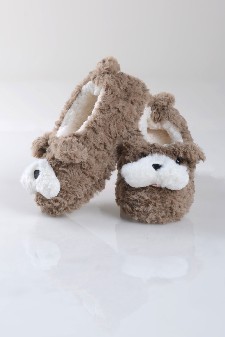 Women's Furry Dog Faux Sherpa Slippers style 5