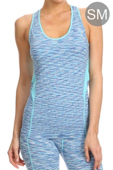 Women's Space Dye Athleisure Top (SM only)