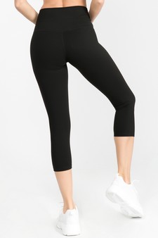 Women's Buttery Soft Capri Activewear Leggings (Large only) style 3