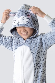 Kid's Leopard Animal Onesie Pajama (6pcs Medium only) style 6