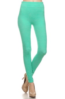 Mint Fleece Leggings style 2