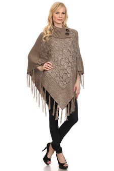 Lady's Fashion Poncho style 5