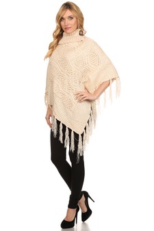 Lady's Fashion Poncho style 3