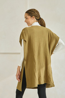 Women's Pullover Poncho with Pockets style 4