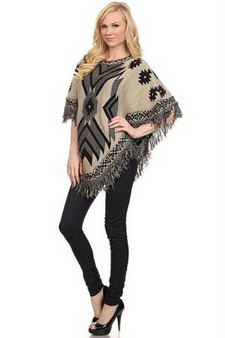 Women's Tribal Fashion Poncho style 3