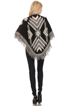 Women's Tribal Fashion Poncho style 4