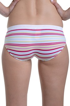 WOMENS SEAMLESS STRIPE UNDERWEAR BRIEFS style 6