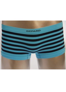 WOMENS SEAMLESS STRIPED BOY SHORT UNDERWEAR style 3