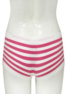 WOMENS SEAMLESS STRIPED BOY SHORT UNDERWEAR style 4