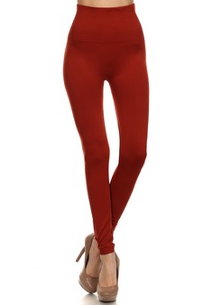 Solid Color Super High Waist Leggings wt/5½