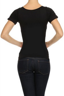 Black-Lady's Seamless Fashion Top style 4