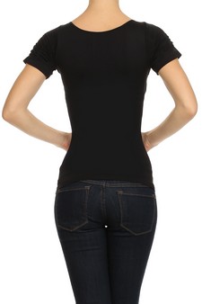 Black-Lady's Seamless Fashion Top style 5