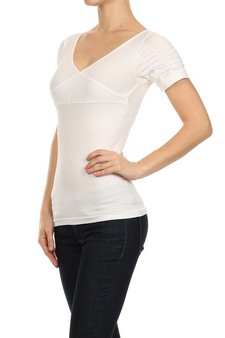 White-Lady's Seamless Fashion Top style 2