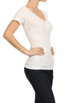 White-Lady's Seamless Fashion Top style 4