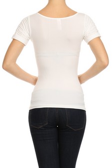 White-Lady's Seamless Fashion Top style 5