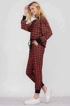 Women’s Christmas Holiday Hues Loungewear Set style 2