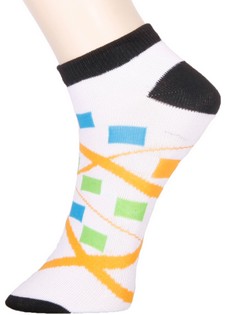 STREAMERS AND CONFETTI LOW CUT SOCKS style 4