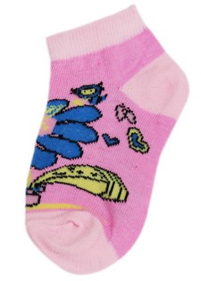 BUMBLE BEE AND FLOWER LOW CUT SOCKS style 5