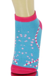 CANDY STRIPE AND SPRINKLES LOW CUT SOCKS style 4