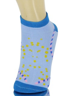CANDY STRIPE AND SPRINKLES LOW CUT SOCKS style 5