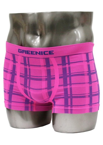 SEAMLESS FLANNEL BOXER BRIEFS - Wholesale - Yelete.com