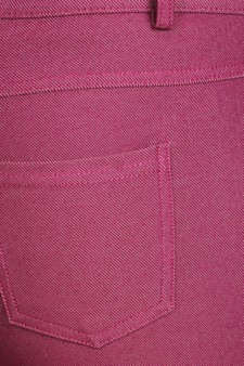 Women's Classic Solid Capri Jeggings (Small only) style 5