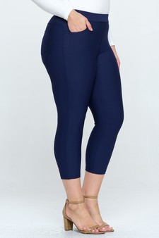 Women's Capri Ponte Pants (XL only) style 2