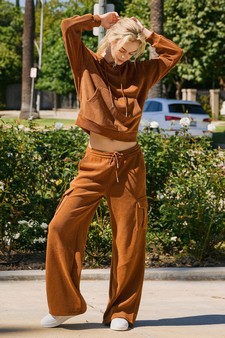 Women’s Corduroy Cargo Pants style 6