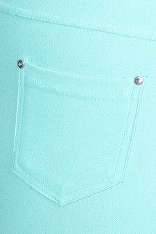 Women's Cotton-Blend 5-Pocket Skinny Jeggings (XXXL only) style 5