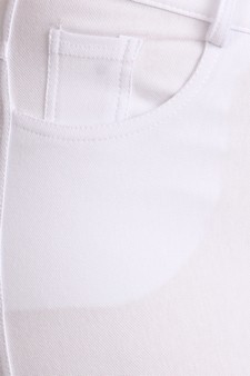 Women's Cotton-Blend 5-Pocket Skinny Jeggings - (XXL only) style 4