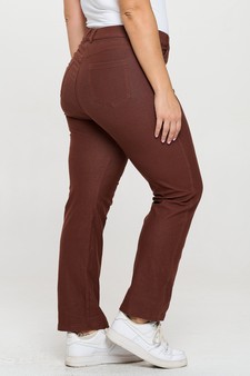 ETA 09/30/24- Classic Solid Straight Leg Jeggings style 3