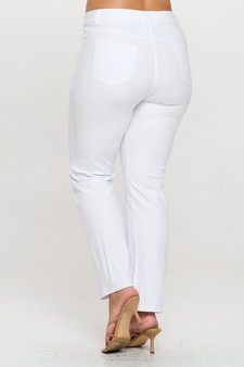 ETA 09/30/24- Classic Solid Straight Leg Jeggings style 3