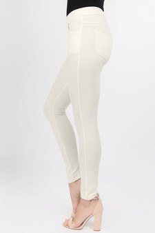 Lady's 4 Pocket Ponte Pants (Medium only) style 2