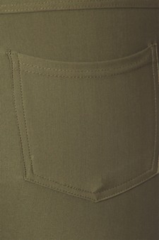 Lady's 4 Pocket Ponte Pants (XL only) style 4