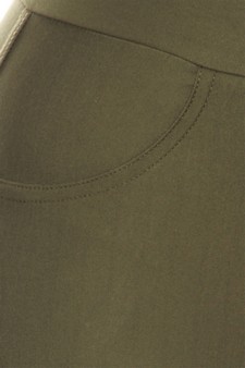 Lady's 4 Pocket Ponte Pants (XL only) style 5