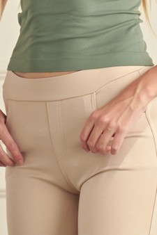 Lady's 4 Pocket Ponte Pants style 4
