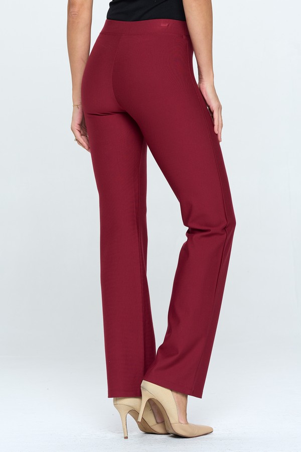 Women's High-Rise Flare Bootcut Pants - Wholesale - Yelete.com