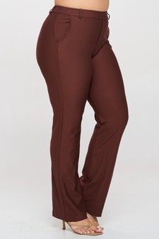 Women's Straight-Leg Ponte Pants style 2