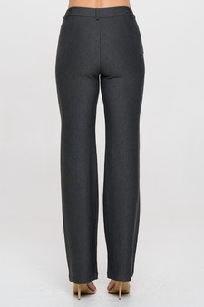 Women's Straight-Leg Ponte Pants style 3