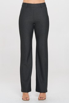 Women's Straight-Leg Ponte Pants style 6