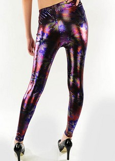 Lady's Fashion Polarized Flower Legging style 4