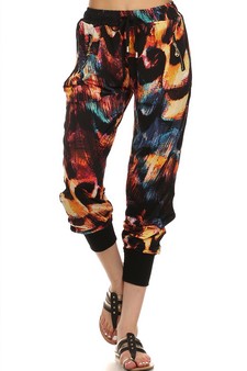 Flame printed jogger style 2
