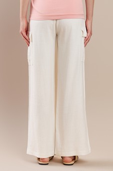 Women's Linen Cargo Pants style 3