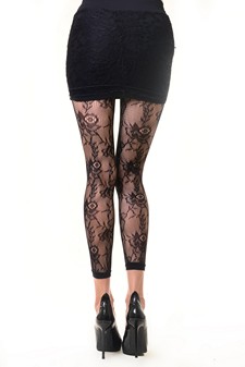 (blister) Lady's Fashion Designed Fish Net Pantyhose style 3