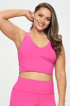Women’s Fitted Activewear Tank (XL only) style 3